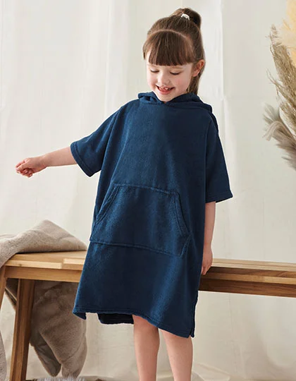 Kids’ Towelling Poncho TC811