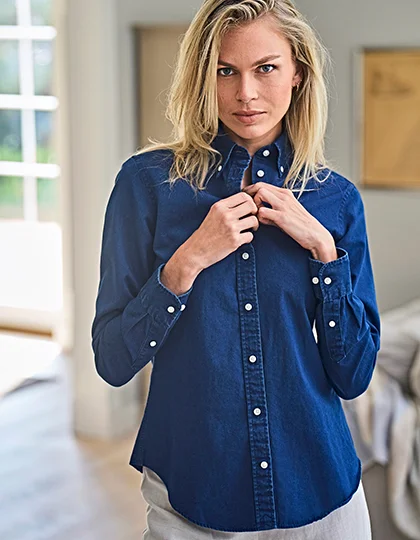 Women’s Casual Twill Shirt TJ4003