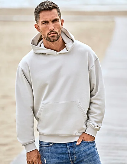 UNLABELED Heavy Loose Fit Hooded Sweatshirt TJ5162