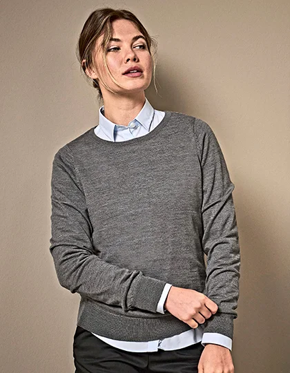 Women’s Crew Neck Sweater TJ6006