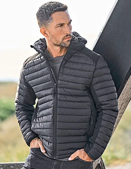Men’s Hooded Outdoor Crossover Jacket TJ9610