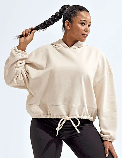 Women’s Cropped Oversize Hoodie TR085
