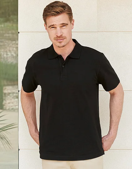 Men’s Stretch Piqué Polo Shirt W305