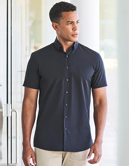 Men’s Short Sleeved ’Cotton Feel’ Coolplus® Shirt W588