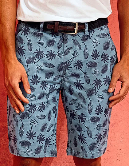 Men’s Palm Print Shorts WB905