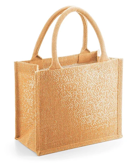 Shimmer Jute Mini Gift Bag WM431
