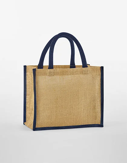 Natural Starched Jute Midi Bag WM473