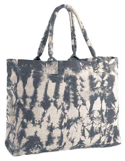 Natural Black Tie Dye