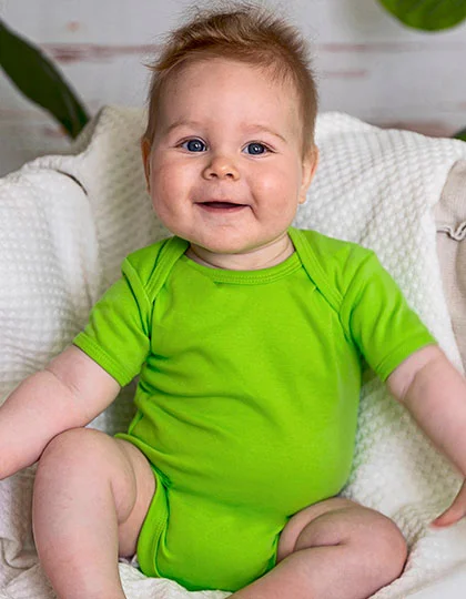 Organic Baby Bodysuit Short Sleeve Bailey 01 X11120