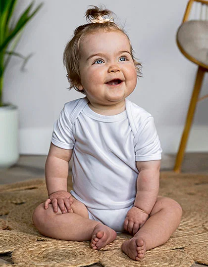 Short Sleeve Baby Bodysuit Polyester X801