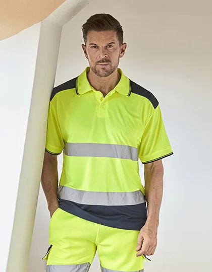 Hi-Vis Two-Tone Polo YK220