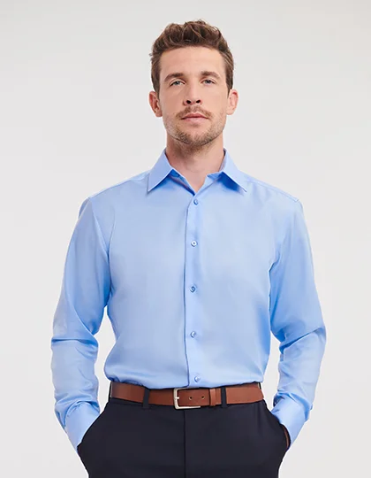 Men's Long Sleeve Tailored Ultimate Non-Iron Shirt Z958